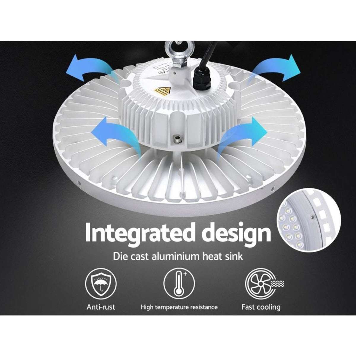 Leier LED High Bay Lights Light 150W Industrial Warehouse Gym