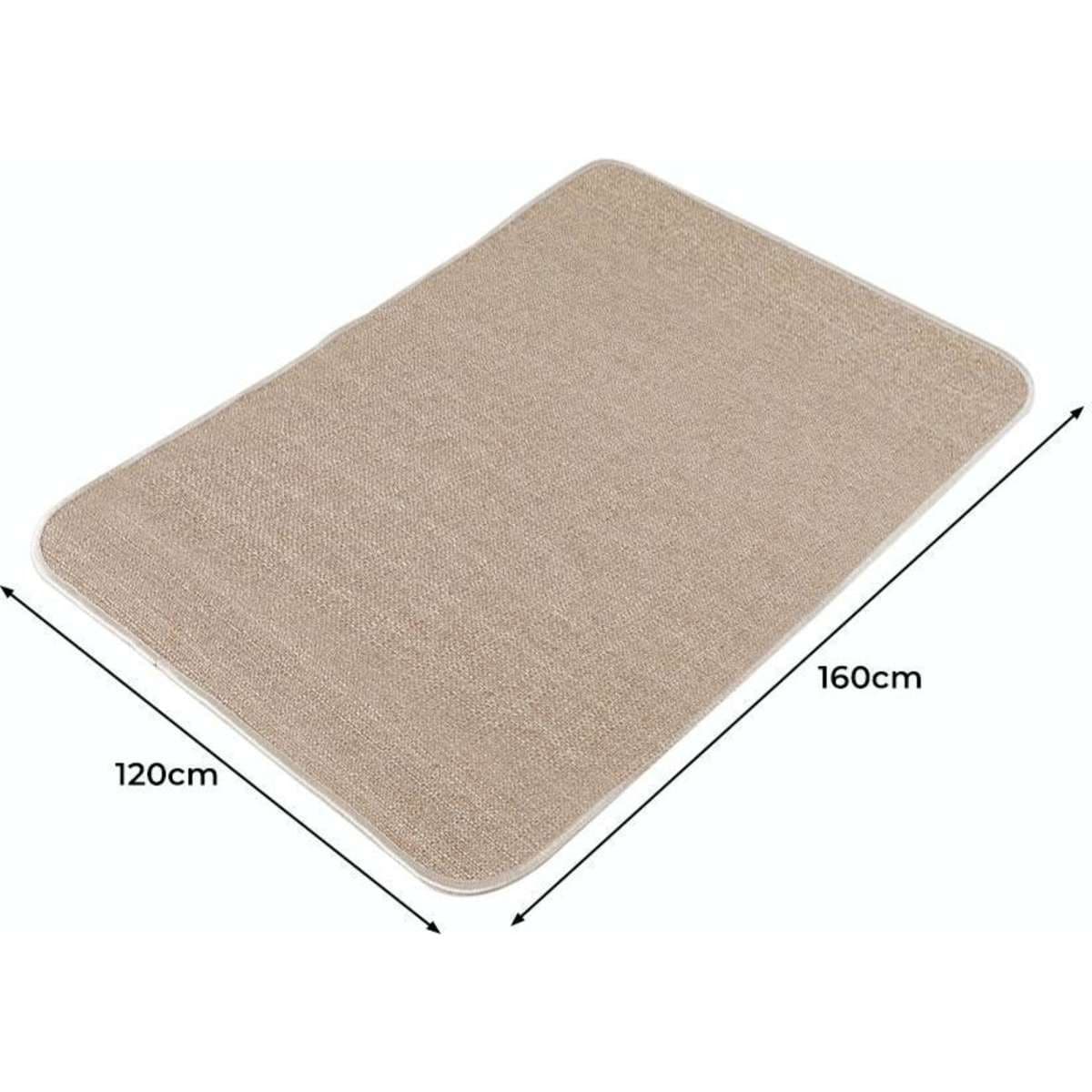 Marlow Floor Rugs Sisal Floor Rug Mat Natural Living Room Bedroom Pad