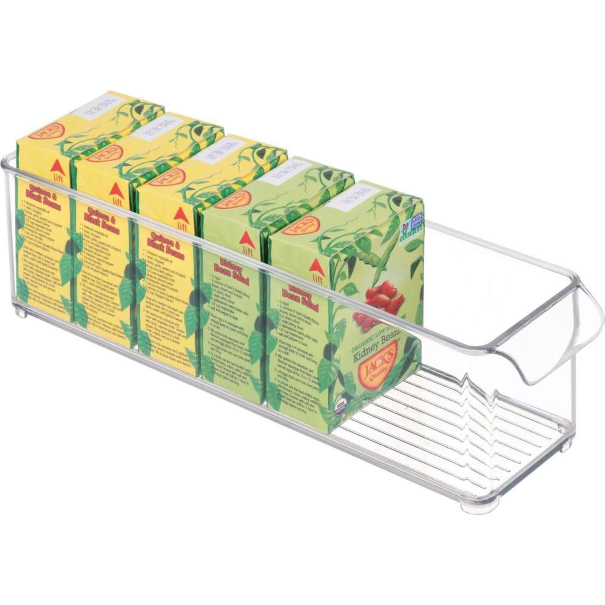 iDesign Fridge Bin 4" Deep Bin Woolworths