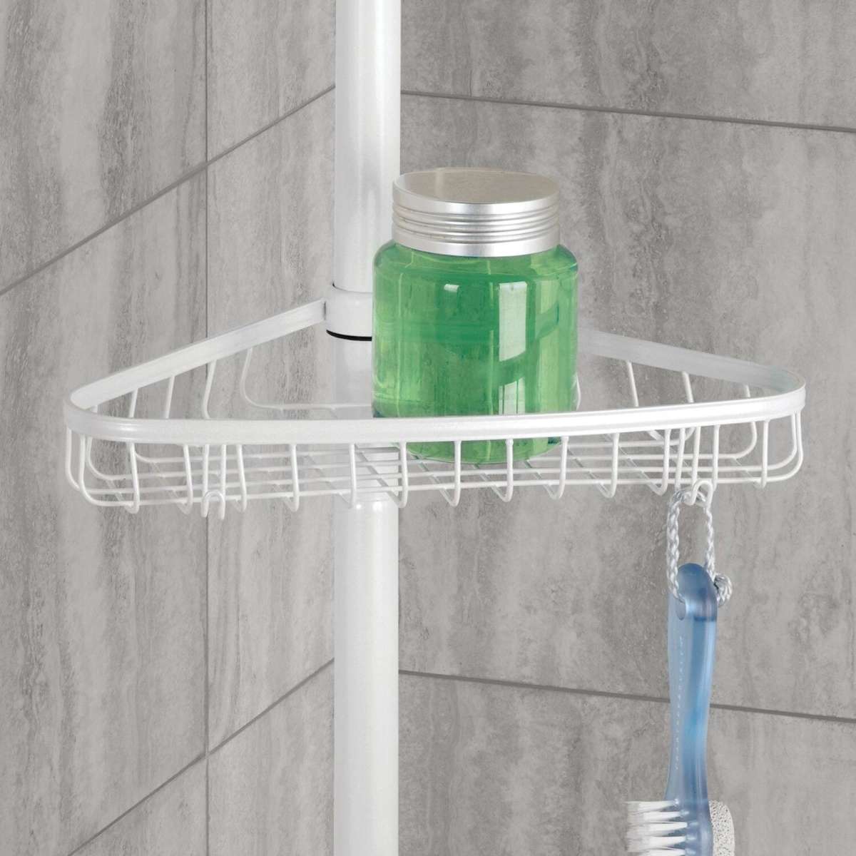iDesign York Tension Shower Caddy Woolworths