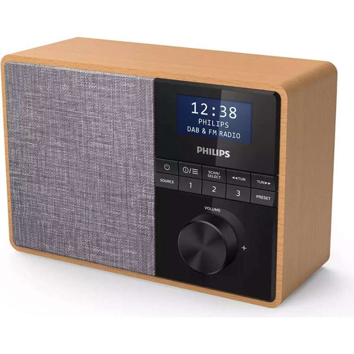 Philips DAB+/FM Clock Radio w/ Timer/Bluetooth Woolworths