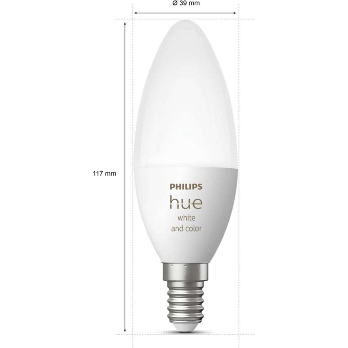 Philips Hue Single Light Bulb E14 Bluetooth Woolworths