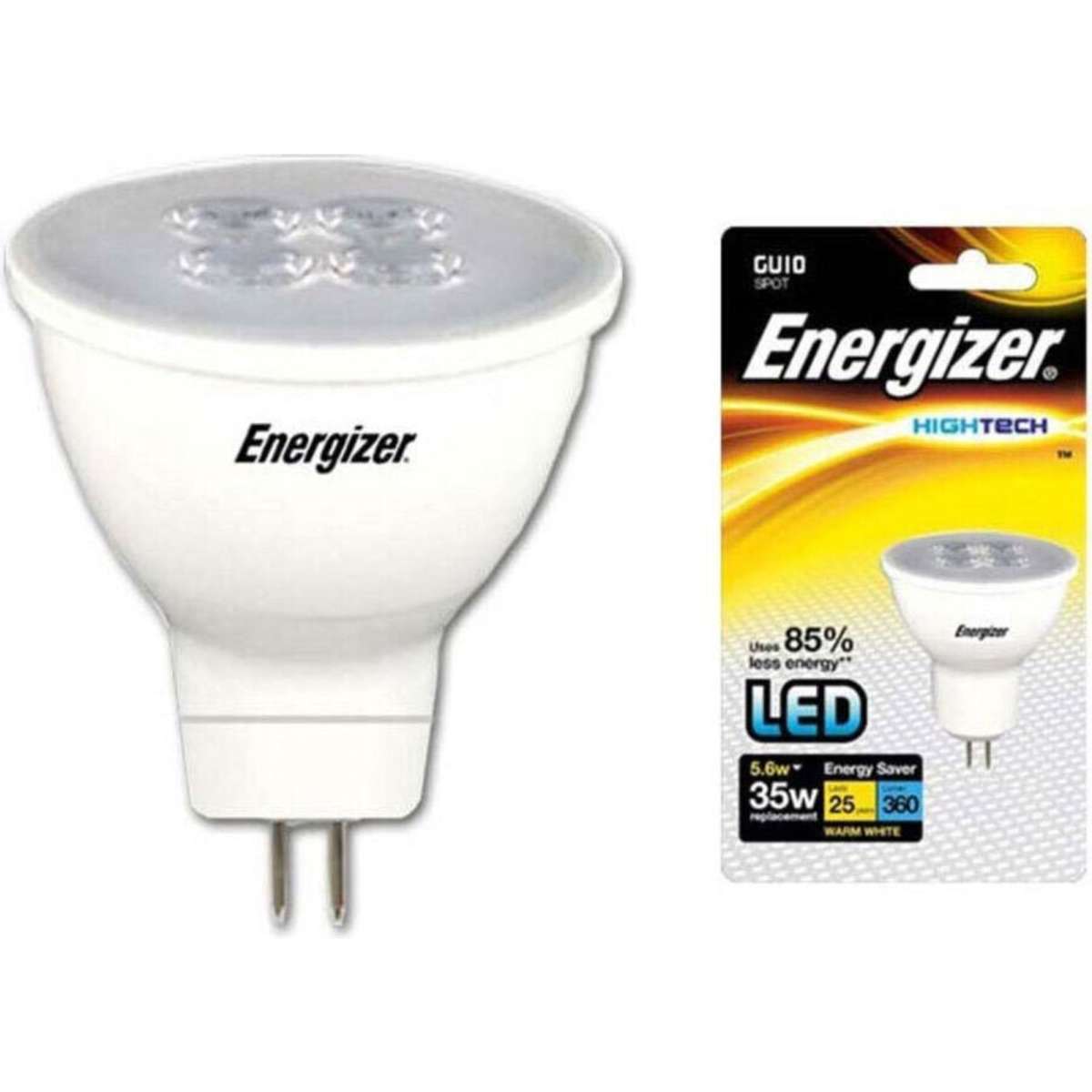 Energizer Led Gu5 3 Mr16 5 6w 12v Warm White Downlight Woolworths