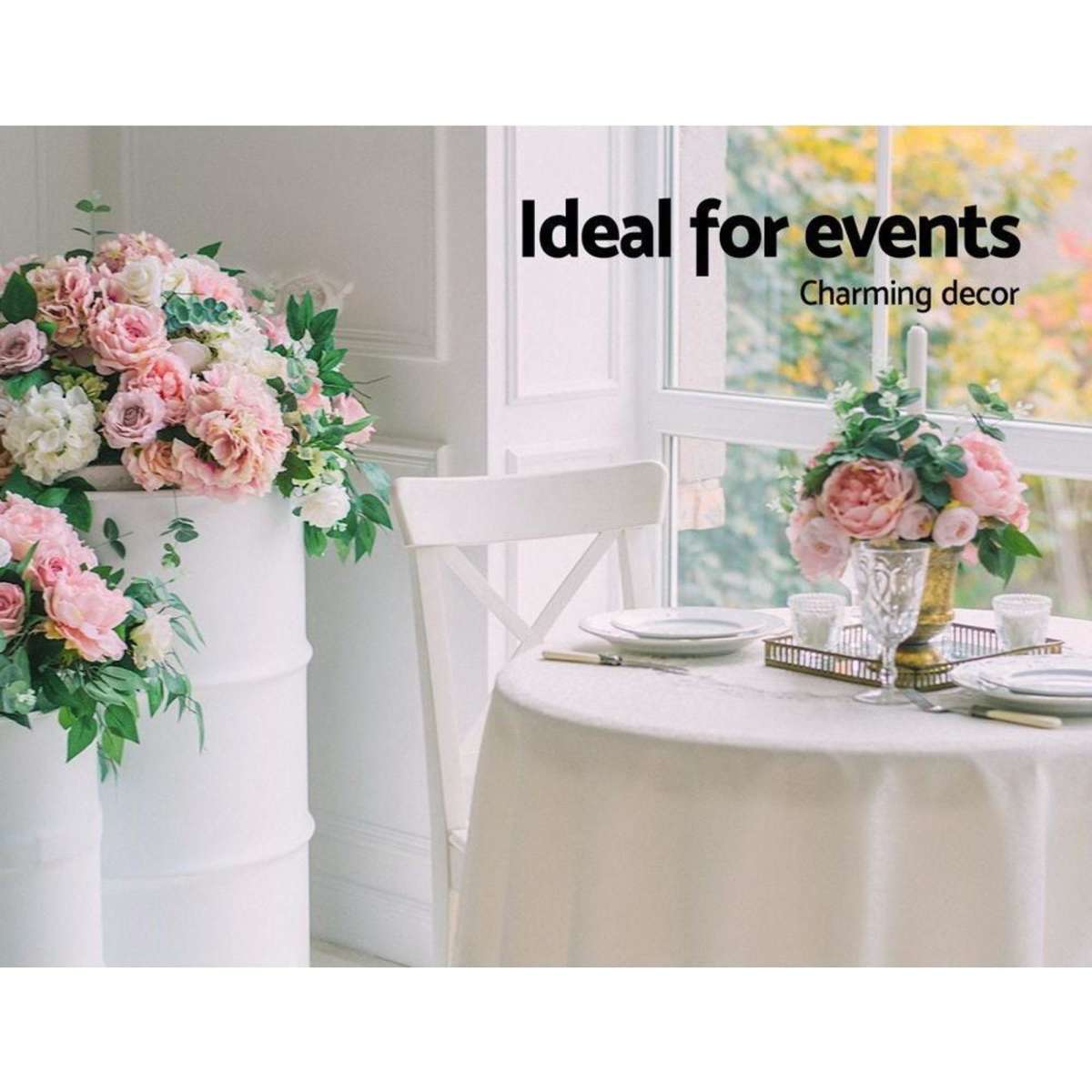 Artiss Bar Table Gas Lift Round Black Woolworths