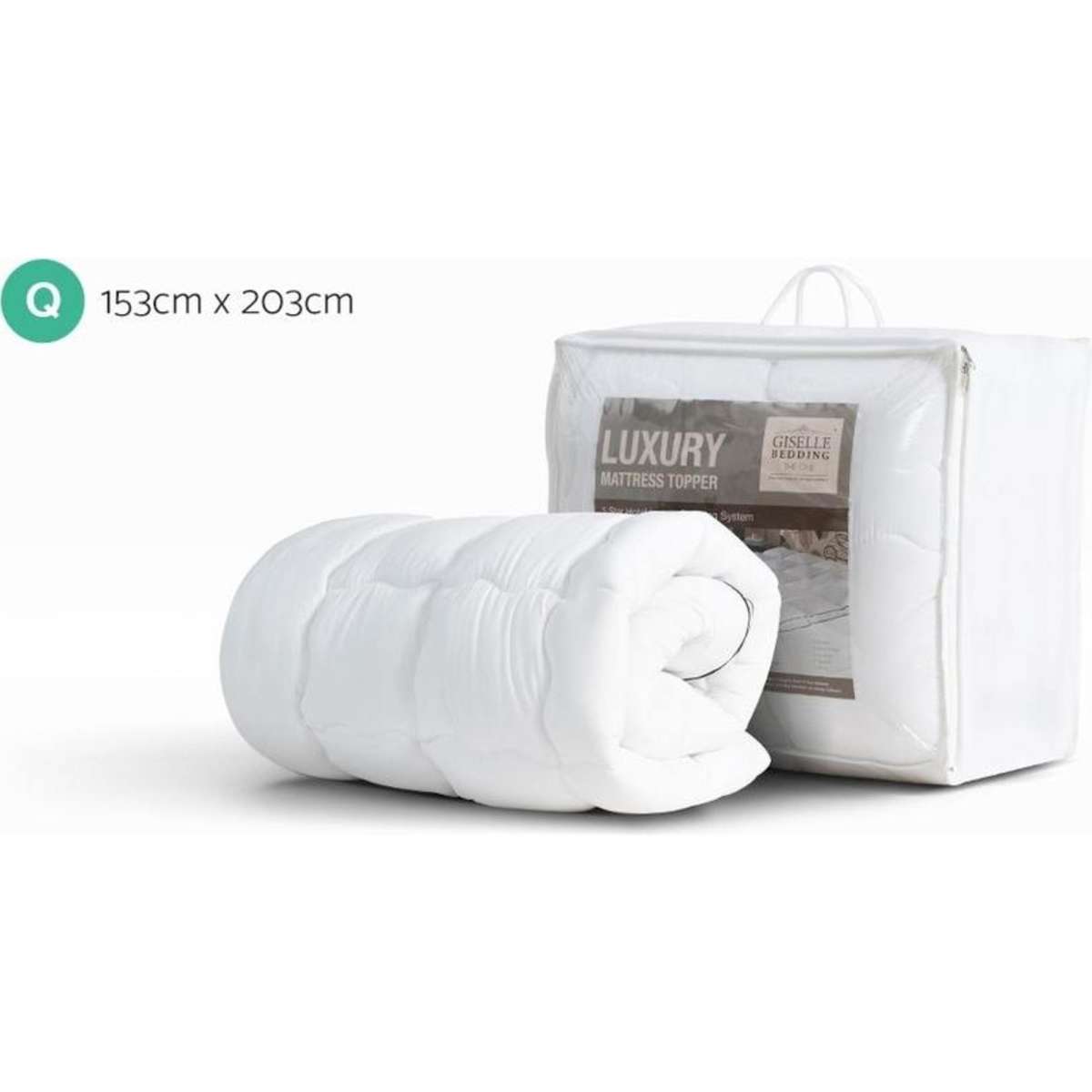 Giselle Bedding Mattress Topper Pillowtop Toppers Mattress Protector