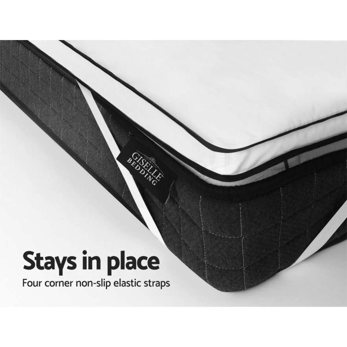 Giselle Bedding Mattress Topper Pillowtop Toppers Mattress Protector