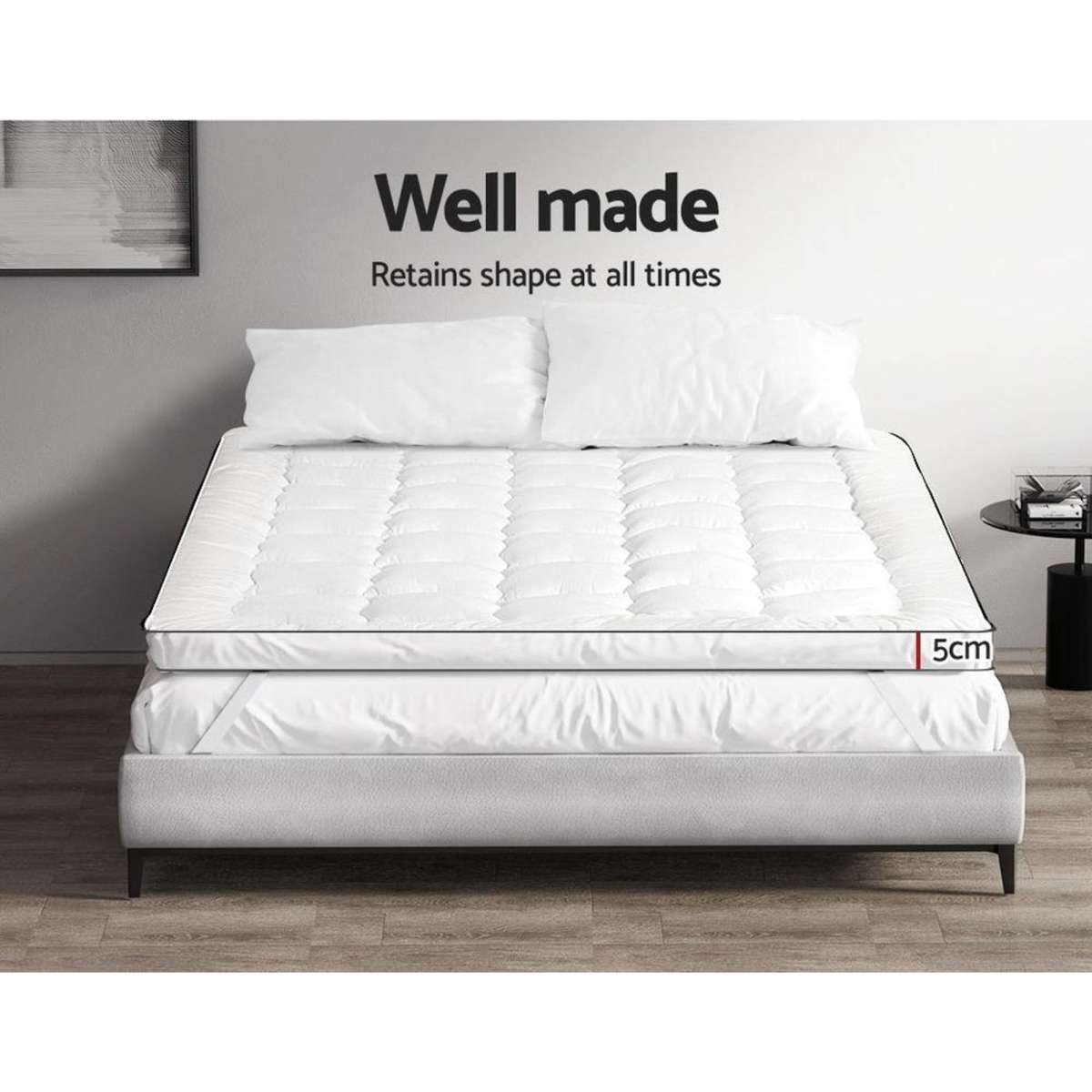 Giselle Bedding Mattress Topper Pillowtop Toppers Mattress Protector