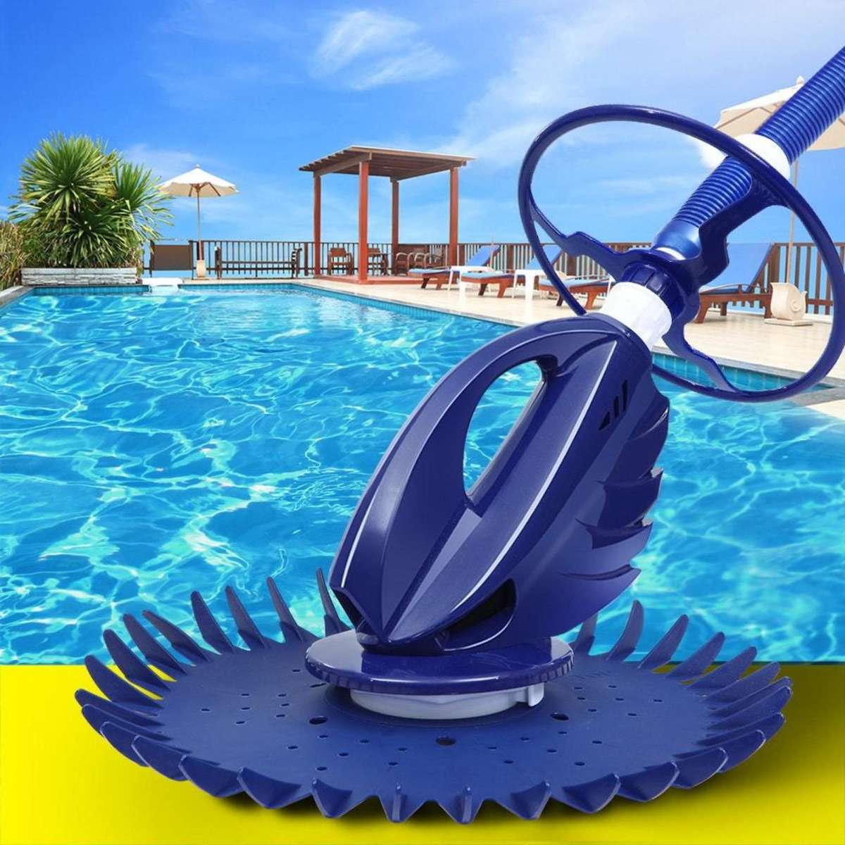 Aquabuddy Pool Cleaner Automatic Vacuum Floor Wall Climb Swimming Pool ...