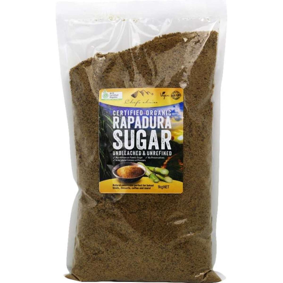 Chef's Choice Organic Rapadura Sugar 1kg Woolworths