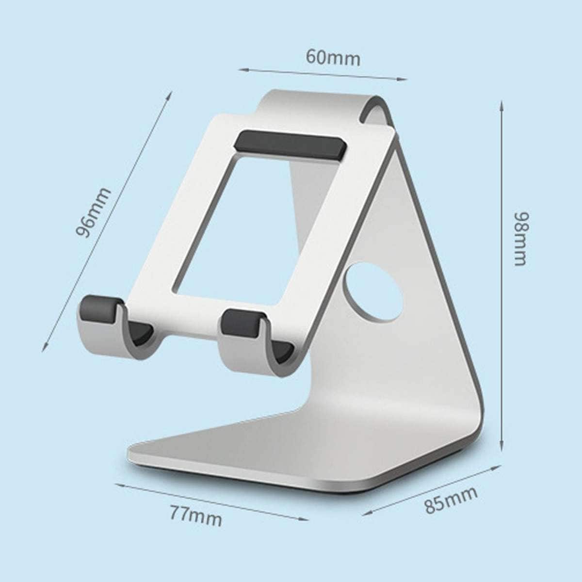 TODO Aluminium Alloy 3.5 8" Mobile Phone Tablet Stand Mount Holder