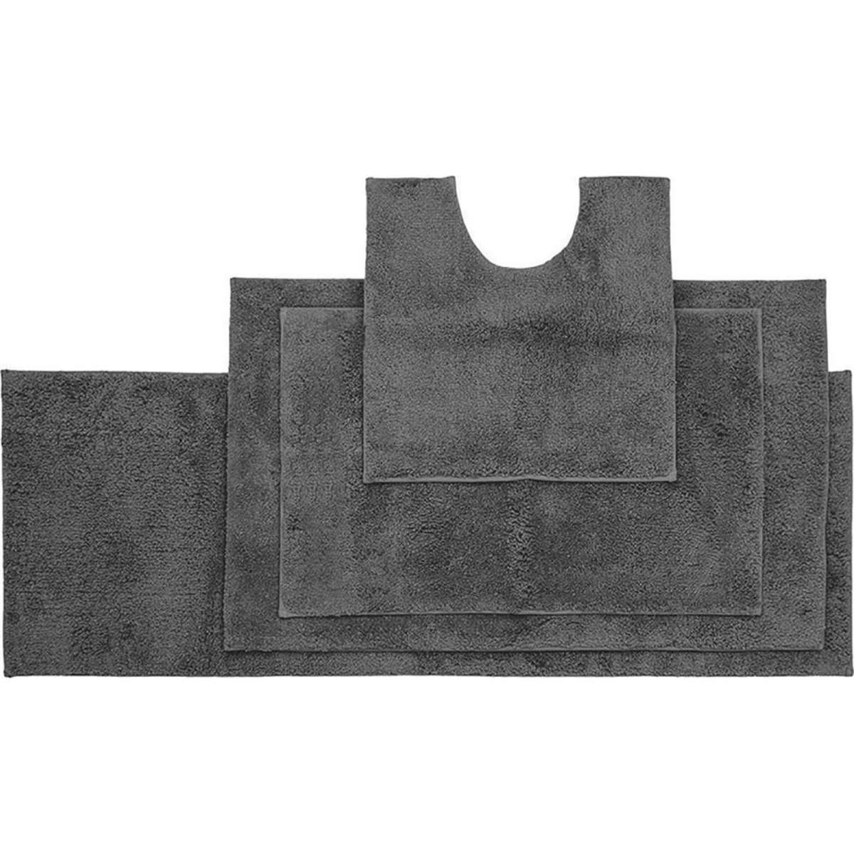 Bambury Microplush Giant Bath Mat Pewter Woolworths