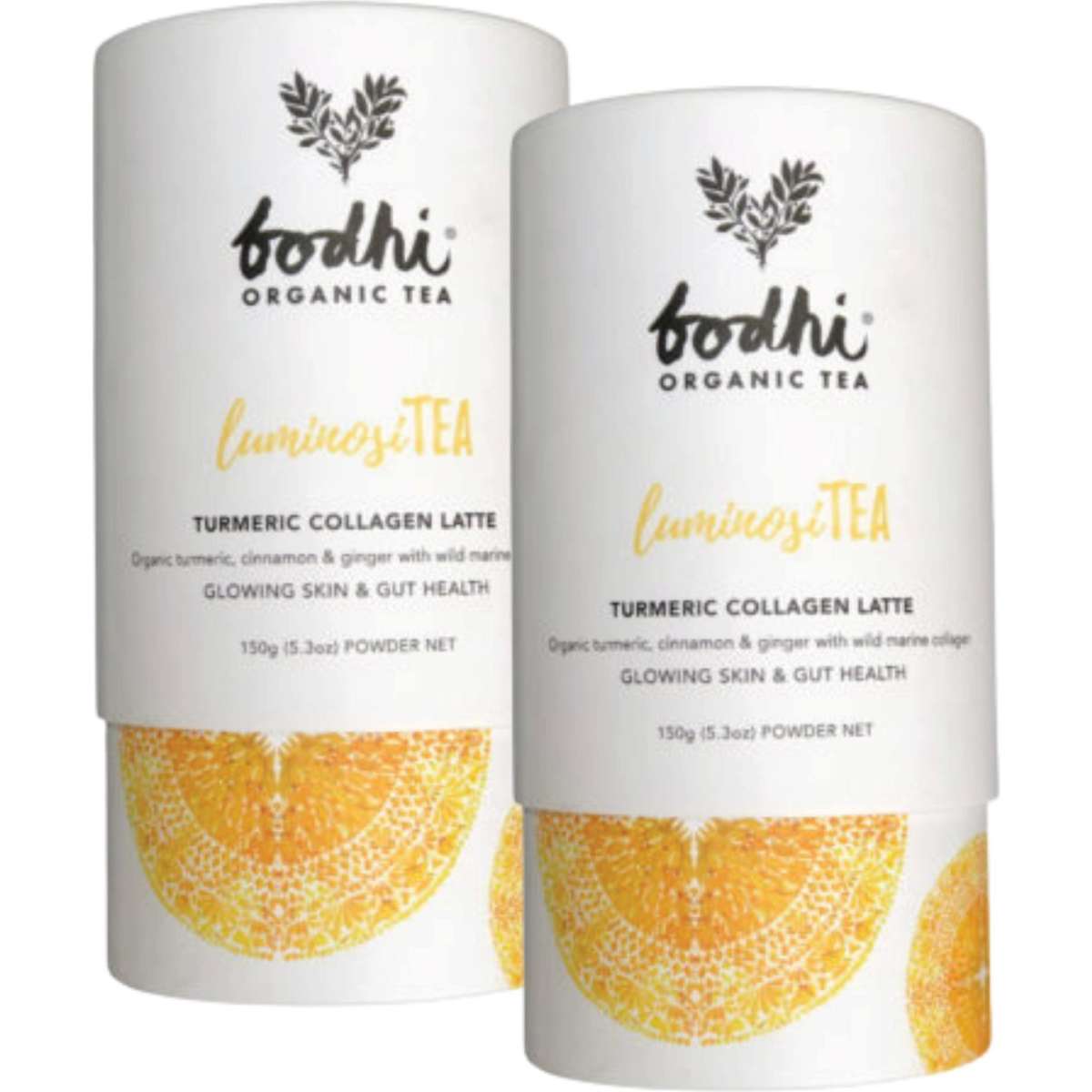 Bodhi Organic Tea Luminositea Turmeric Collagen Latte Powder 150gm