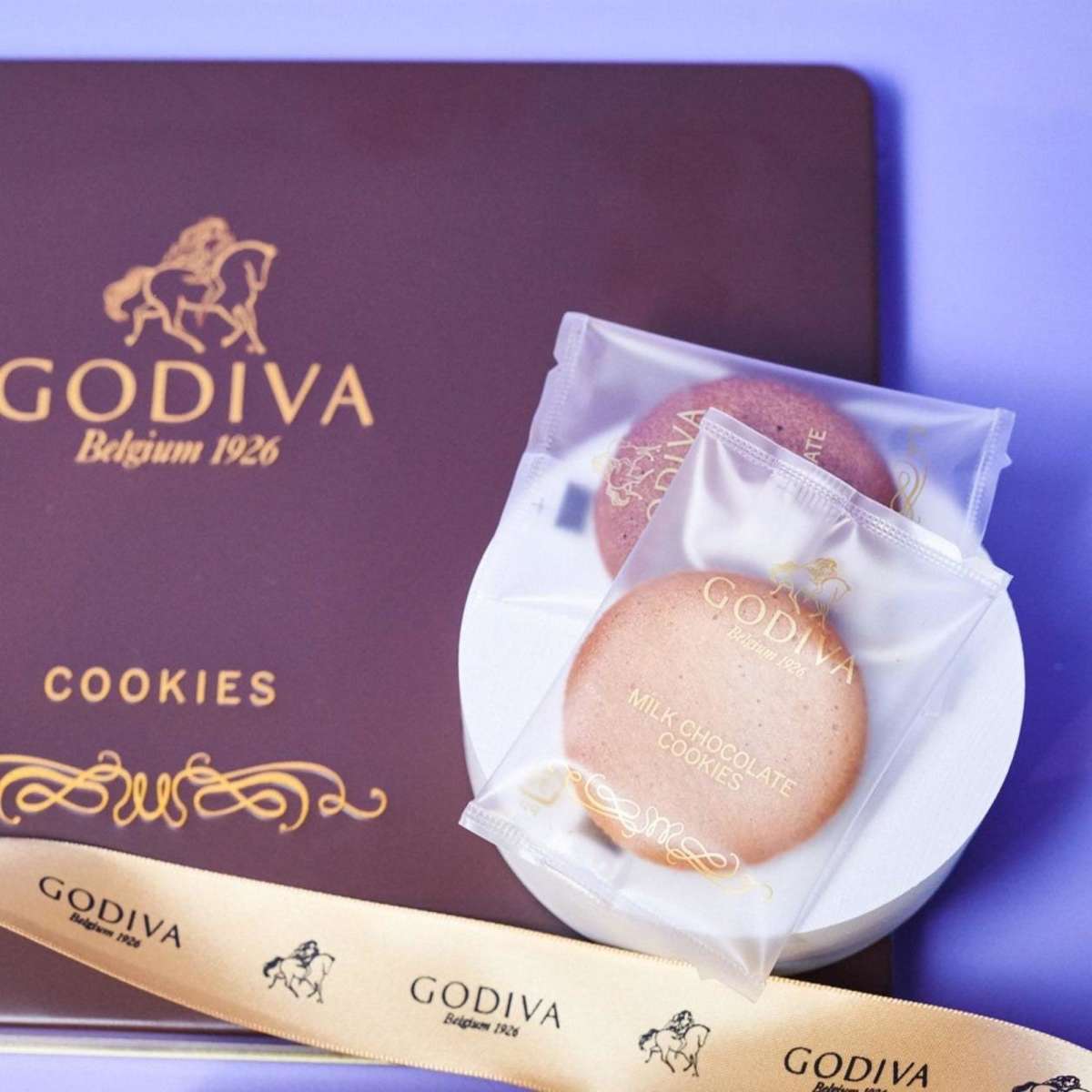 GODIVA Gourmet Chocolate Cookies Gift Box, 32 Pieces 210g Woolworths