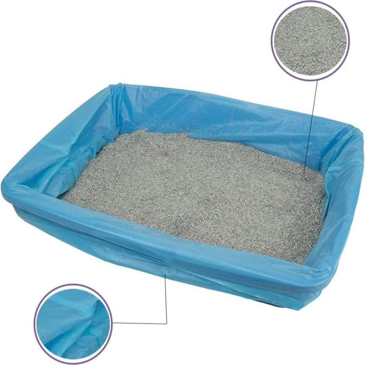 Pet Basic 50PCE Standard Litter Liner Bags Scratch/Tear Resistant