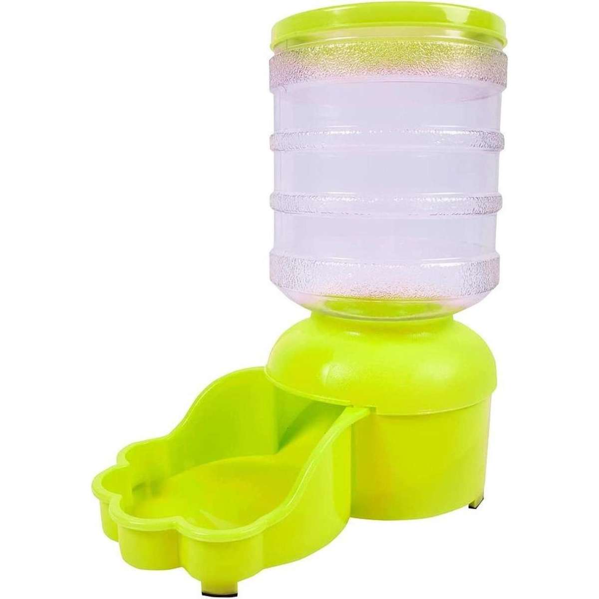 Pet Basic Dog Food Dispenser Gravity Feed Design 2kg Capacity Anti Skid Yellow Woolworths