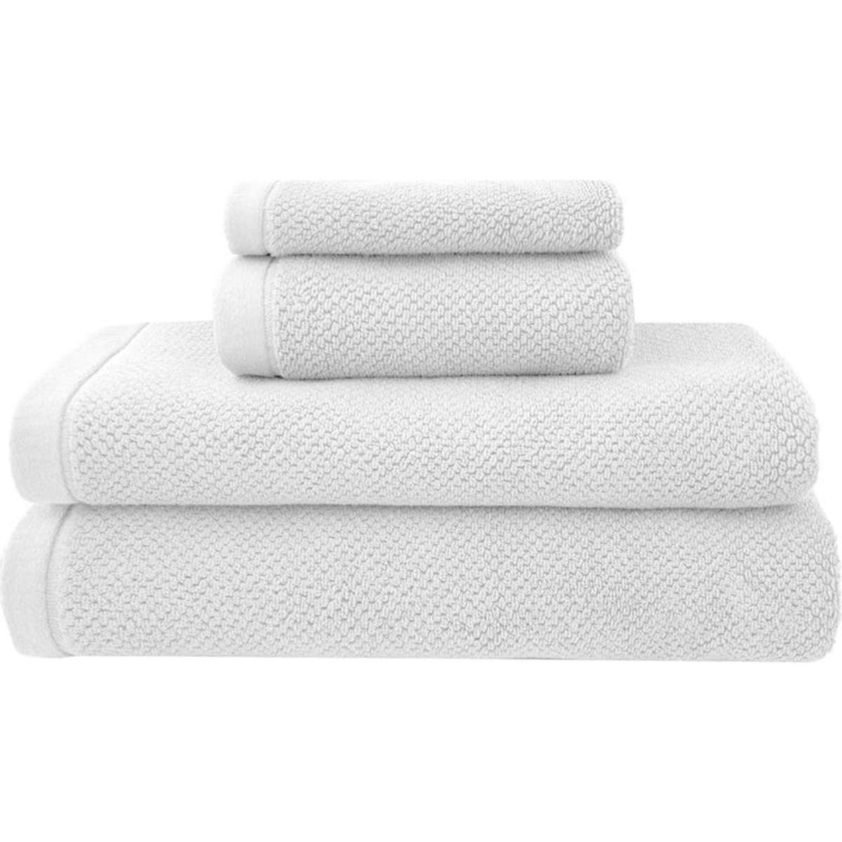 Bambury Angove 2pack Bath Towel 70x140cm White Woolworths