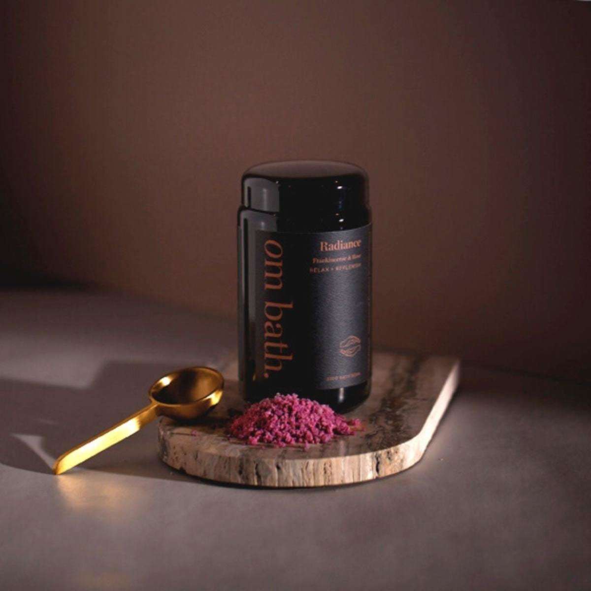 Organic Merchant Radiance Bath Soak Jar 320g Woolworths