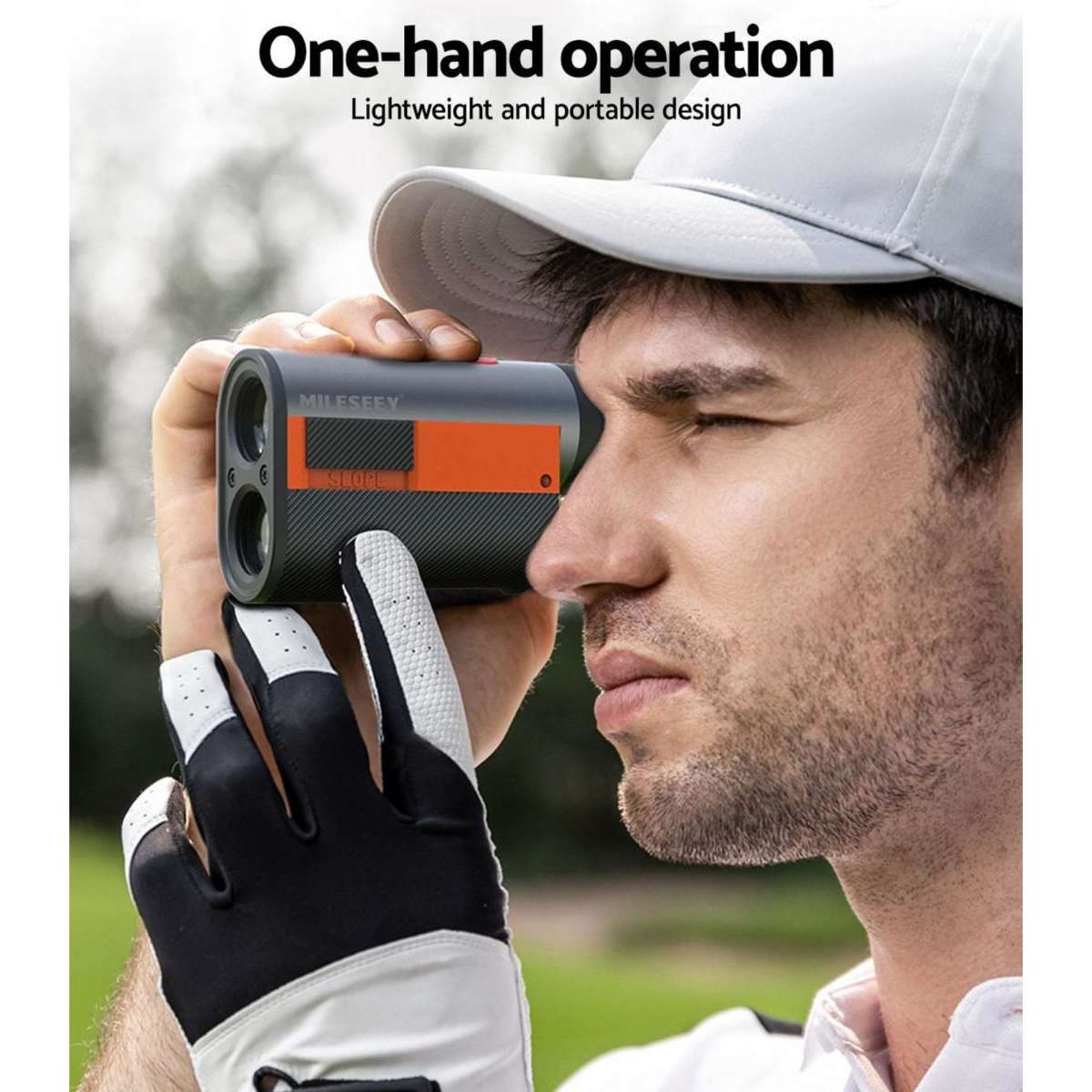 MiLESEEY 600M Laser Rangefinder Vibration Alert Woolworths