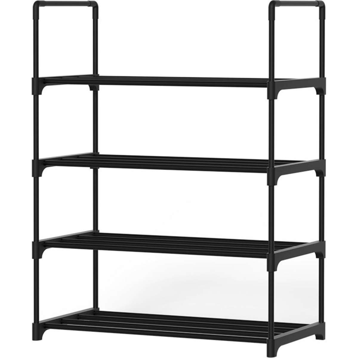 Artiss Shoe Rack Stackable Shelves 4 Tiers 55cm Shoes Storage Stand