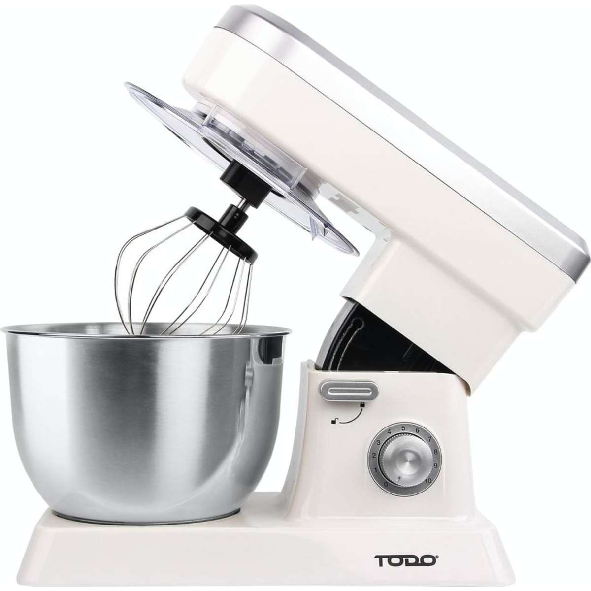 TODO 1200W Electric Stand Mixer 6.2L Stainless Steel Bowl 10 Speed