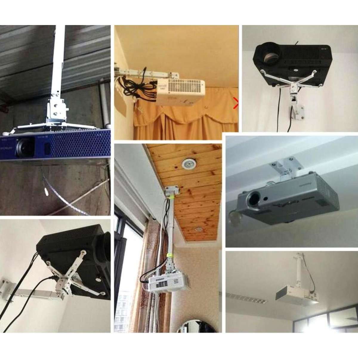 TODO Ceiling Mount Projector Bracket 4 Arm VESA Projection Extendable Woolworths