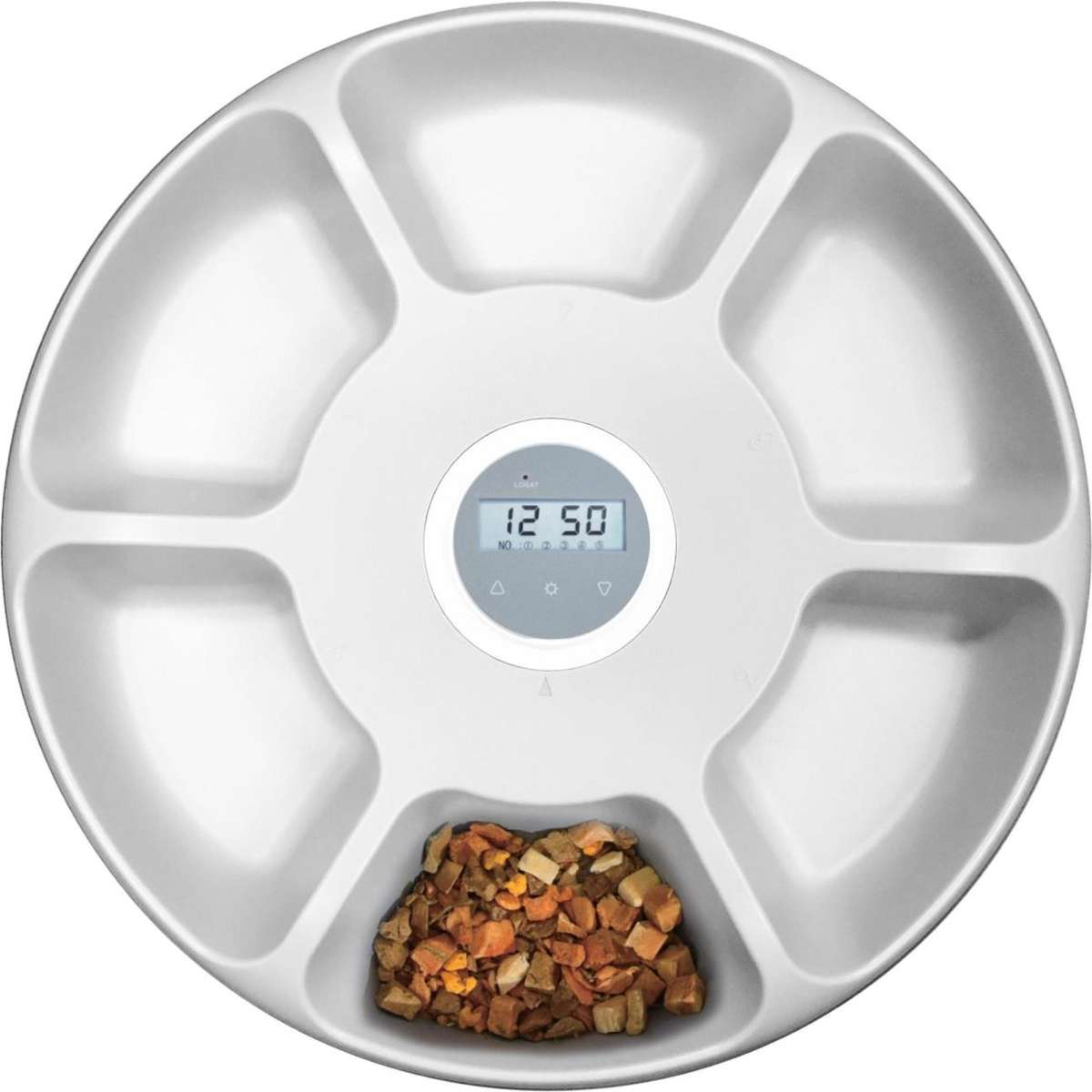 TODO Automatic Pet Feeder 180ml x6 Meal Digital Lcd Dog Cat Food Bowl