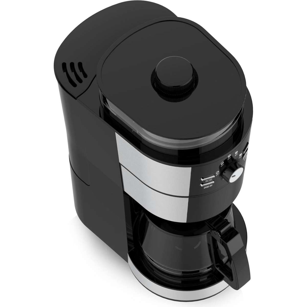 TODO Grind and Brew Coffee Machine Conical Grinder Drip Coffee 1.25L