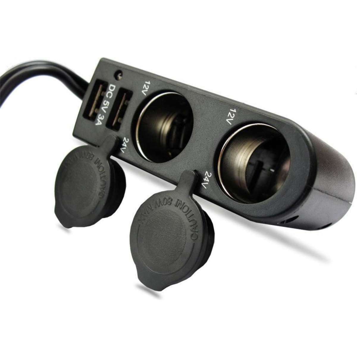 Mbeat Dual Port USB and Cigarette Lighter Car Charger Woolworths