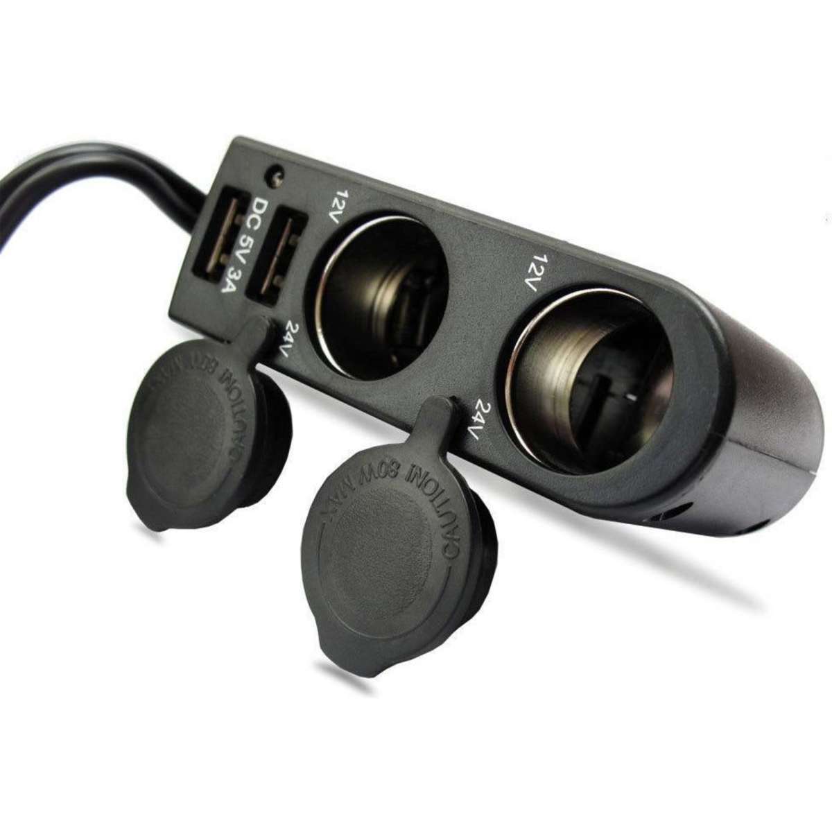 Mbeat Dual Port USB and Cigarette Lighter Car Charger Woolworths