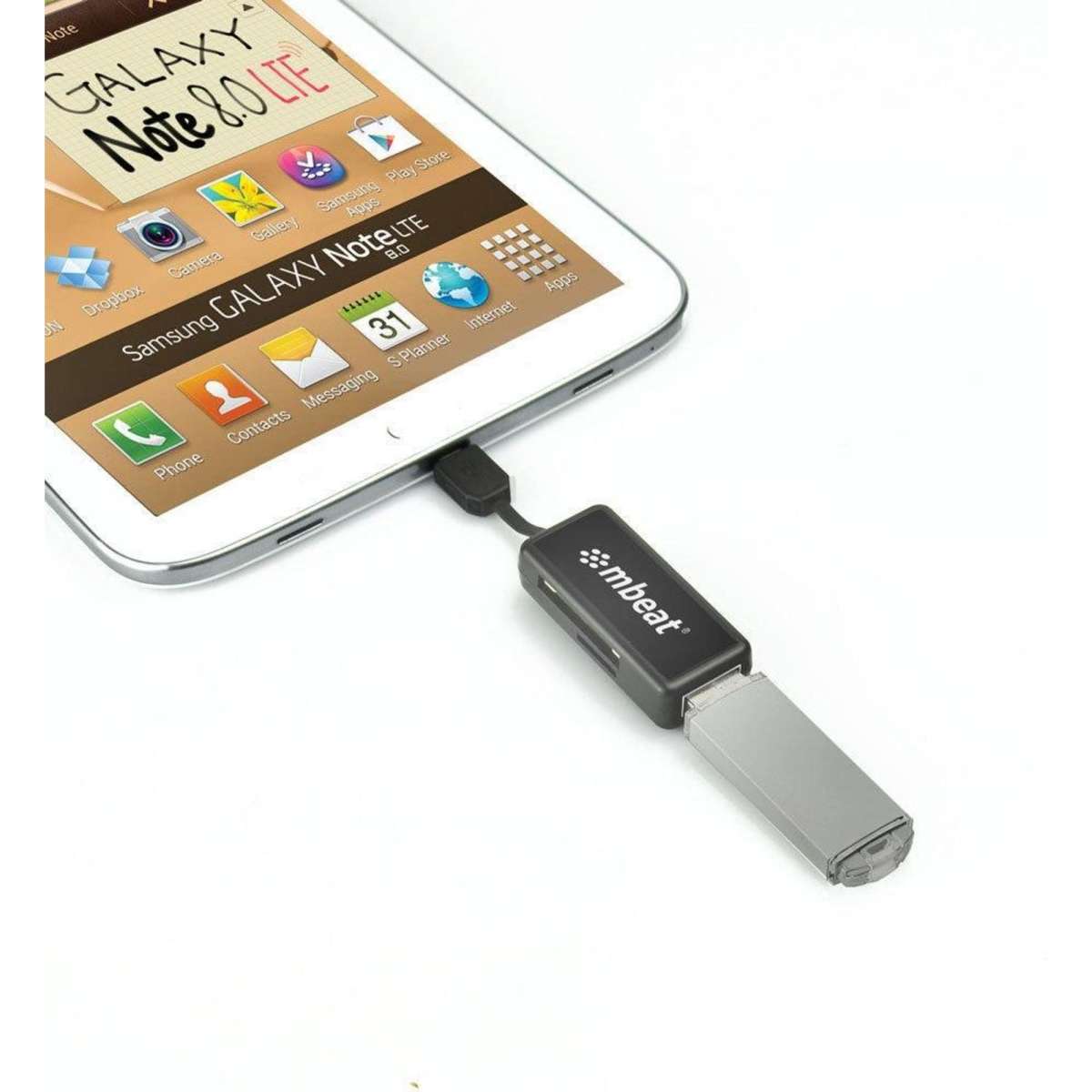 Mbeat Micro USB Card Reader and Hub for Android Smartphone/Tablet