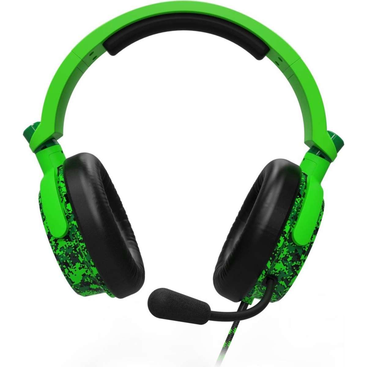 4Gamers C6-100 Gaming Headset - Green Camo | Woolworths