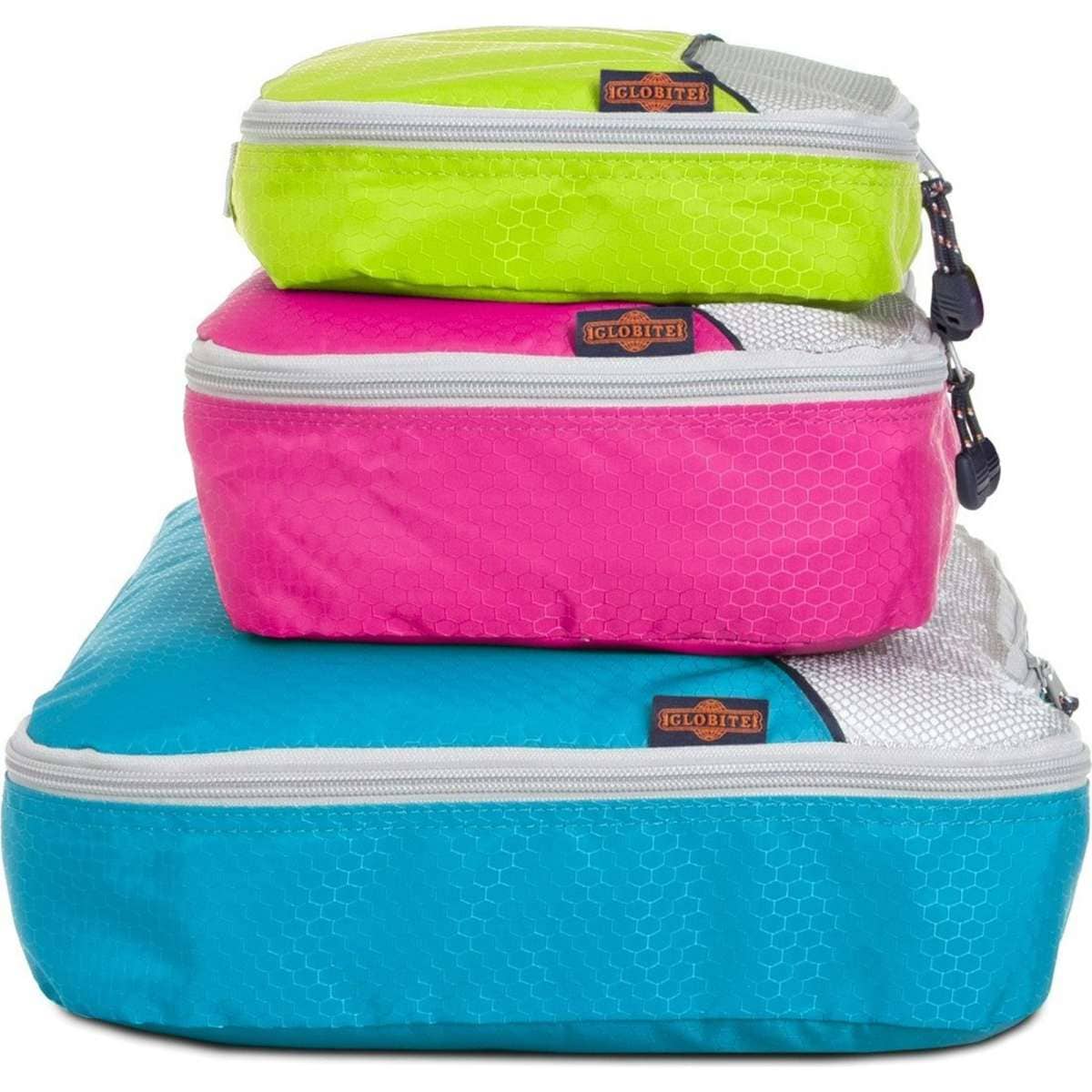 Globite Packing Cubes 3 Pack Brights Woolworths