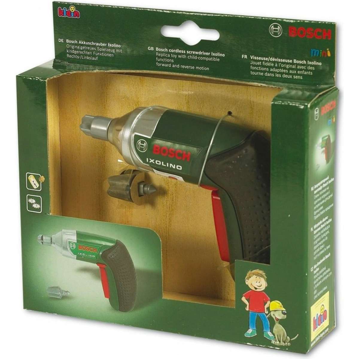 Bosch Ixolino Cordless Screwdrive Kids Toy 3+ Woolworths