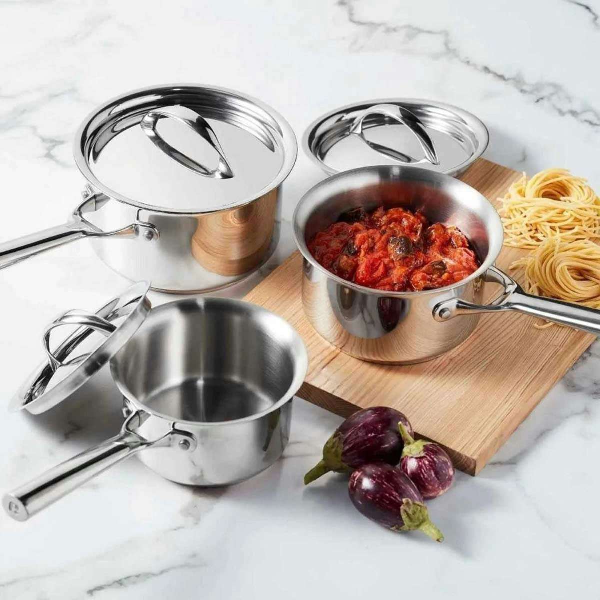 Essteele Per Vita Saucepan Set of 3 Woolworths