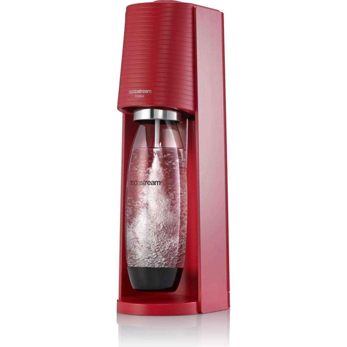 SodaStream Terra Sparkling Water Maker, Red - 1012811612 | Woolworths