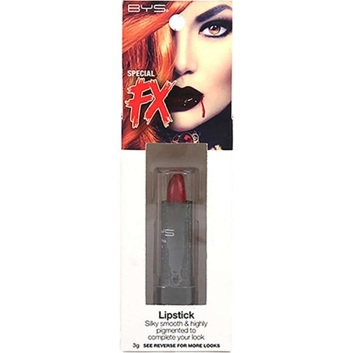 BYS Special FX Lipstick Crimson Joy Smooth 3g Woolworths