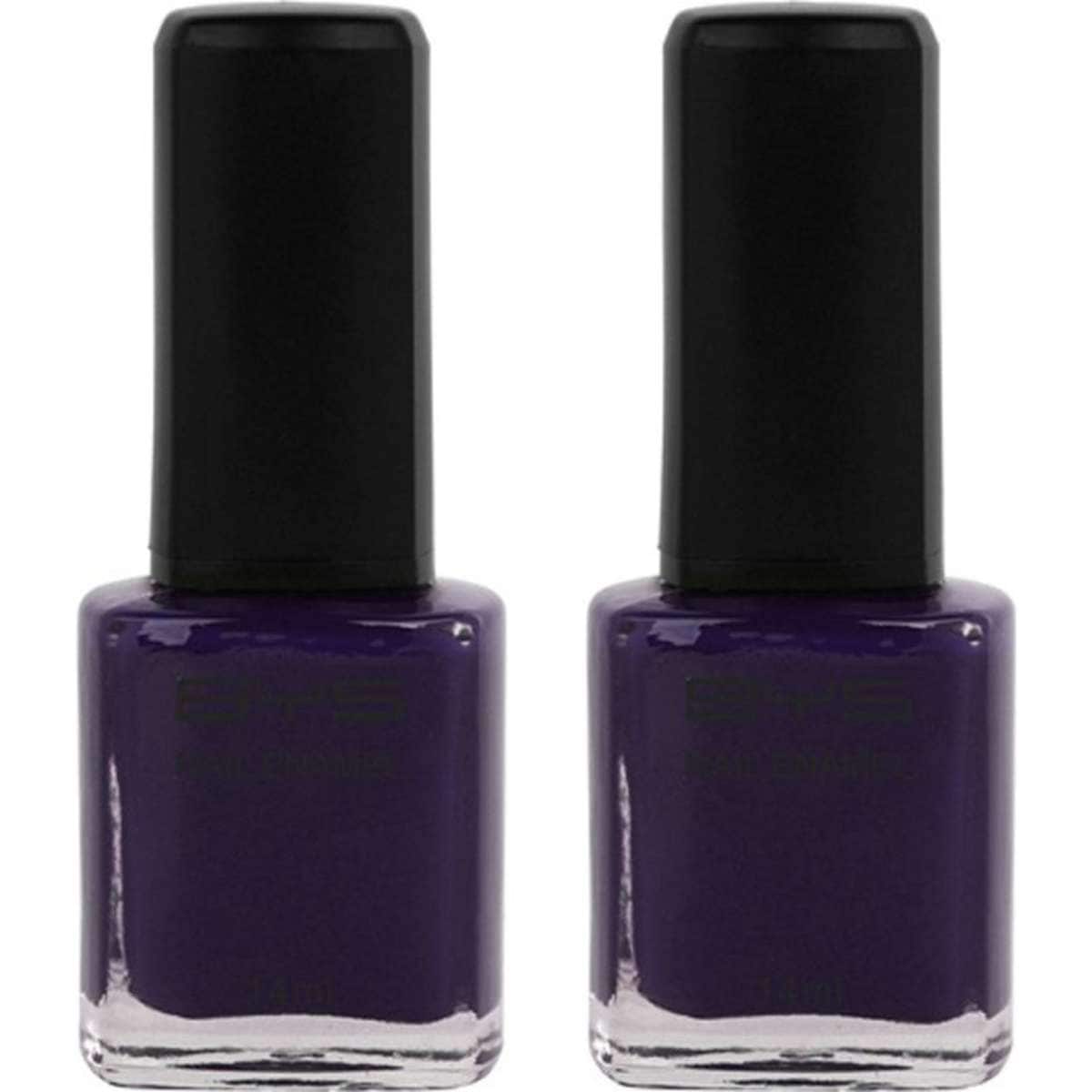 BYS Nail Polish Reign Supreme Purple 14ml 2PK Woolworths