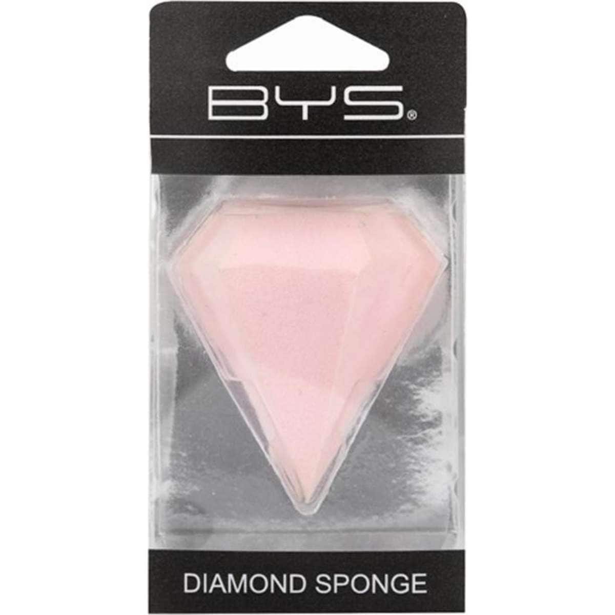 BYS Diamond Beauty Blending Makeup Sponge Pink Woolworths
