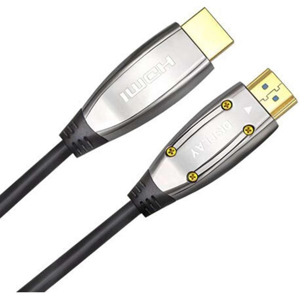 Cruxtec HDMI 2.1 8K Optical Fiber Cable Space Grey 20M Woolworths