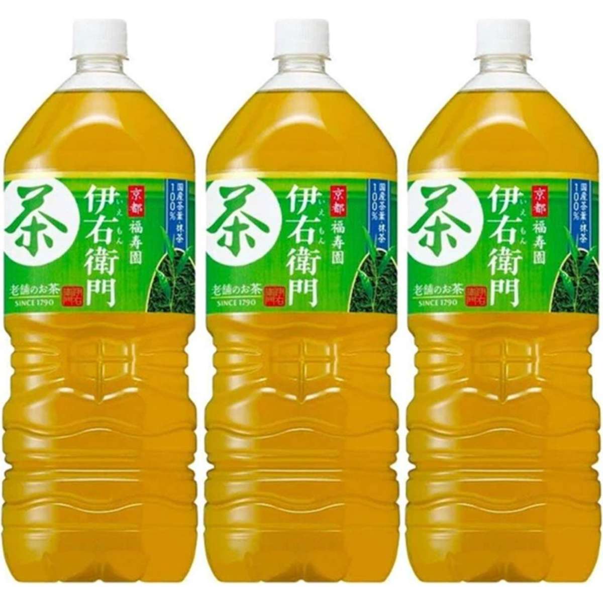 Suntory Iuemon Kyoto Fukushima Green Tea Matcha Flavor 2L X 3Pack