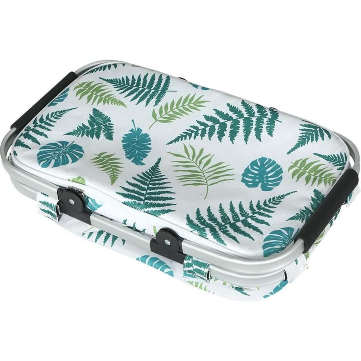 Alfresco Picnic Basket Folding Bag Insulated Hamper Food Cover Storage