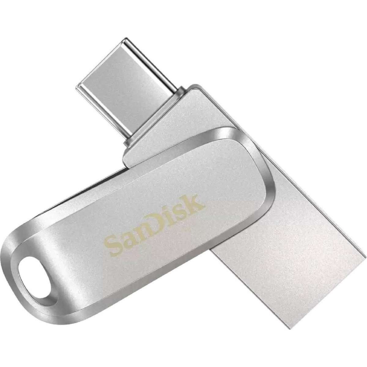 SanDisk 128GB Ultra Dual Drive Luxe USB TypeC Flash Thumb Drive Memory