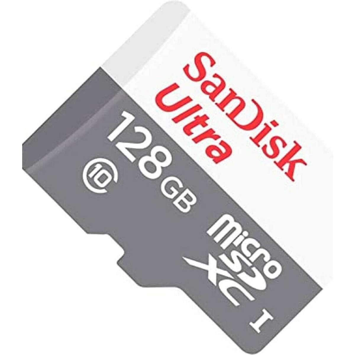 SanDisk SDSQUNR128GGN3MN SDHC Ultra 128GB 100MB/s Class 10 Micro SD