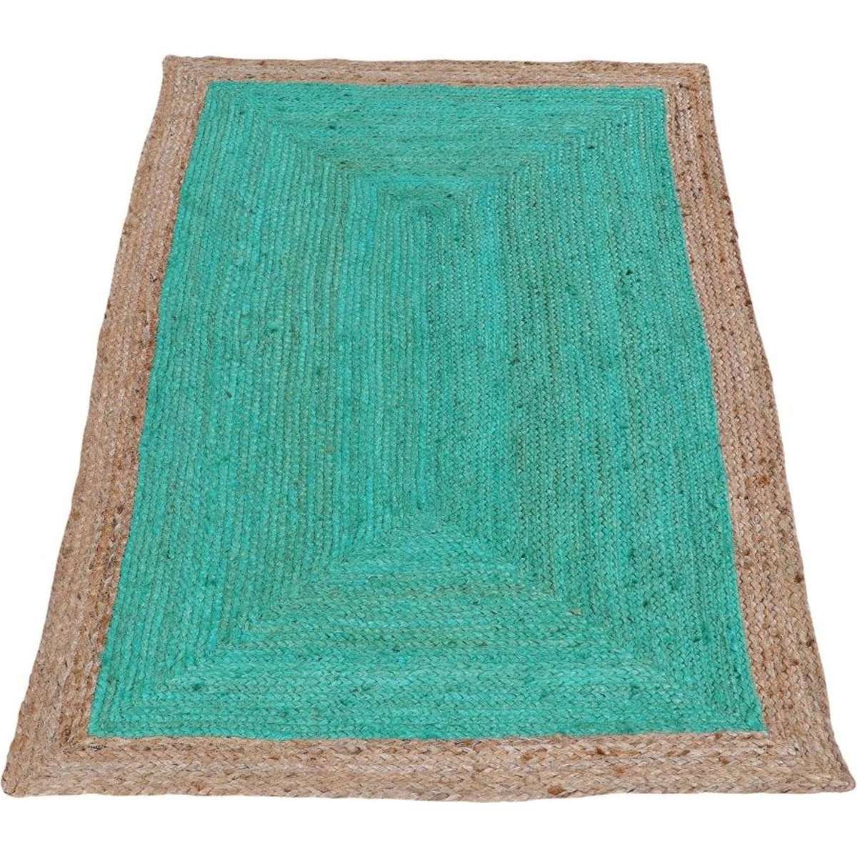 Fab Habitat Phoenix Sea Green Jute Door Mat 60x90cm Woolworths