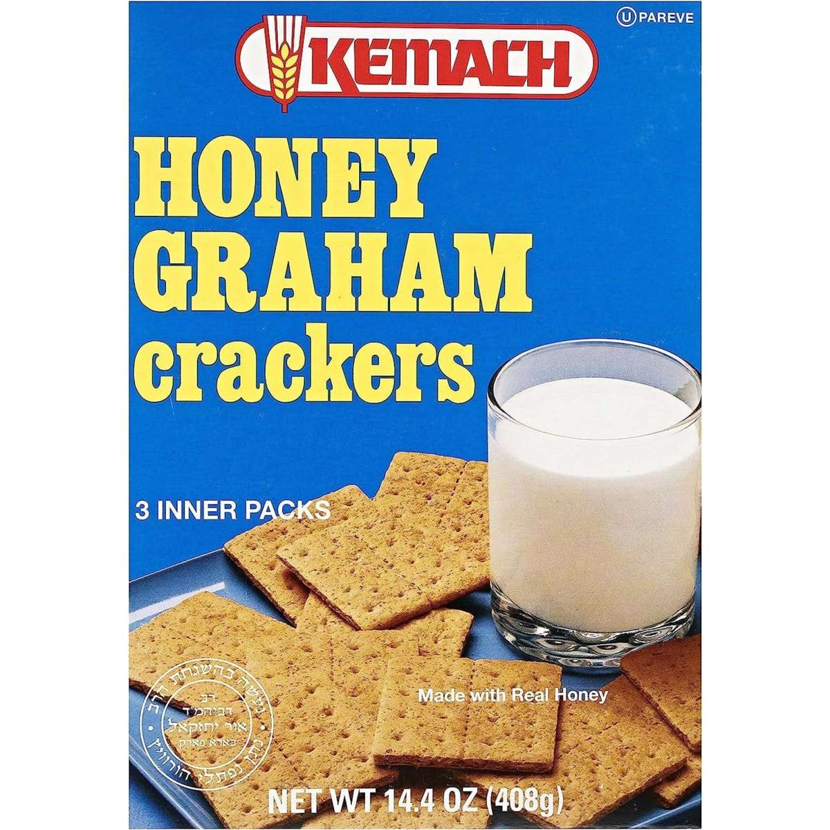 Kemach Honey Graham Crackers 408g Woolworths