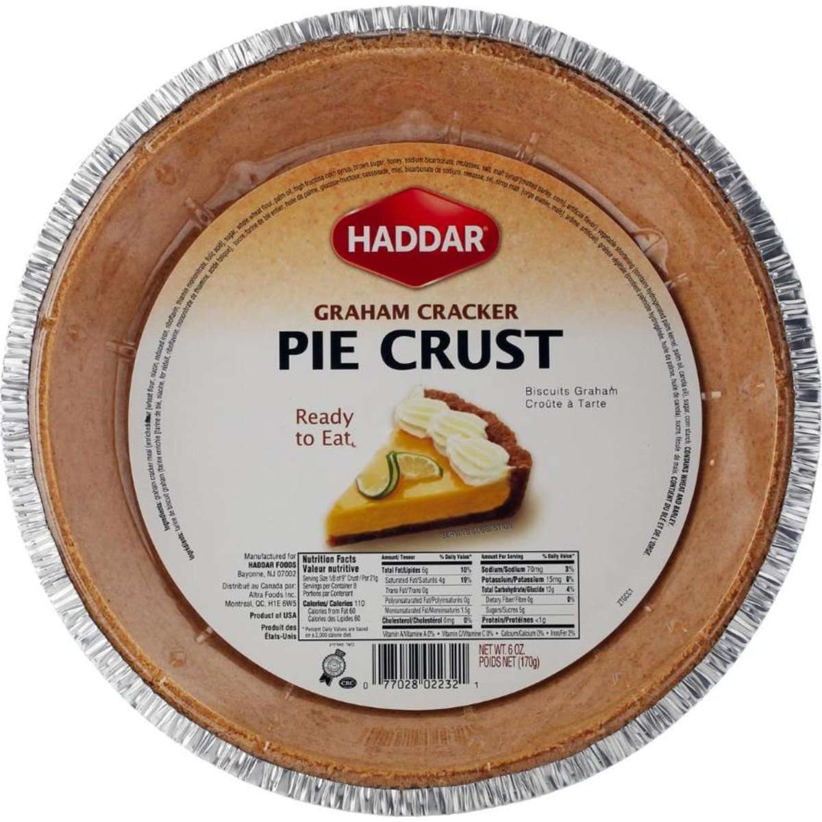 Liebers Graham Cracker Pie Crust 170g Woolworths