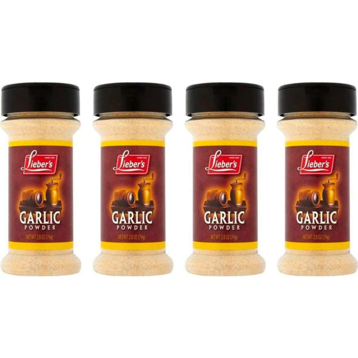 Liebers Garlic Powder 79g x 4 Woolworths