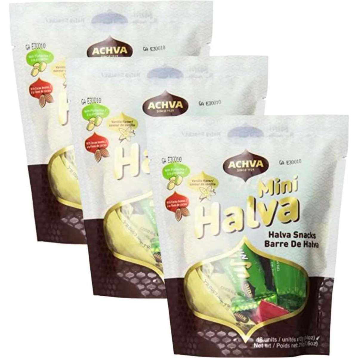 Achva Halva Mini Snacks 216g x 3 Woolworths