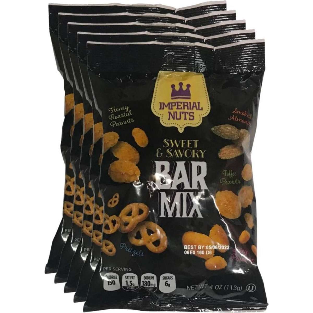 Imperial Nuts Sweet & Savory Bar Mix 113g x 5 Woolworths