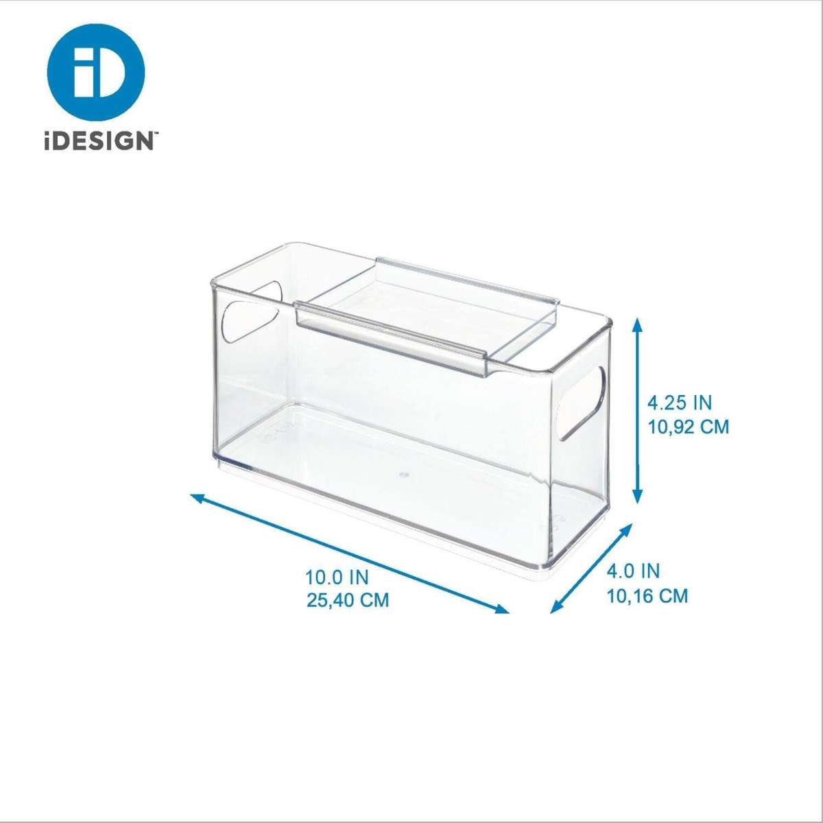 iDesign The Home Edit Hair Accessory Bin w/Sliding Tray | Woolworths